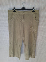 Pantalon vert Tissaia 3XL