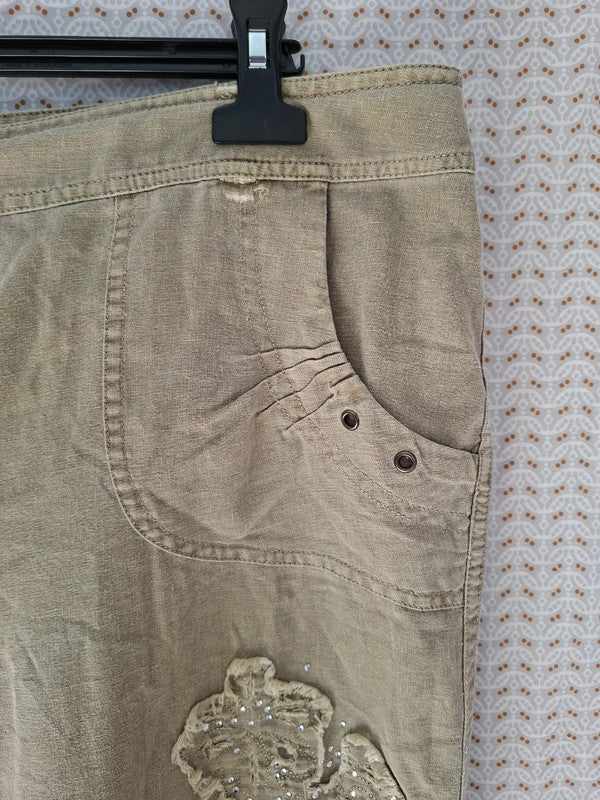 Pantalon vert Tissaia 3XL