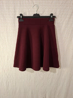 Jupe rouge bordeaux NafNaf Taille S