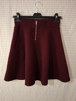 Jupe rouge bordeaux NafNaf Taille S