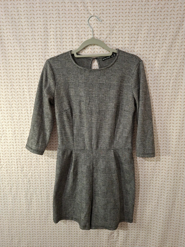 Combi short gris Bershka - Taille M - 38