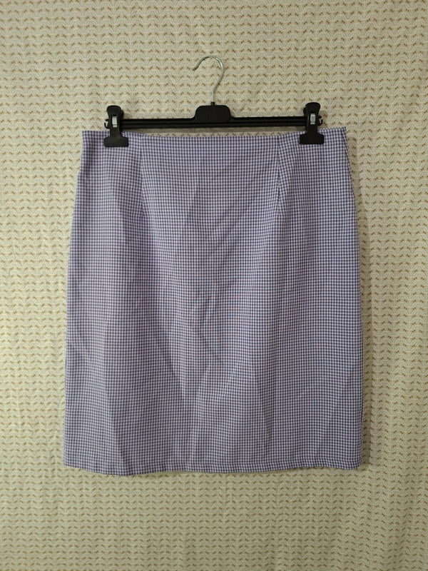 Jupe lila à carreaux Pure & Simple - Taille 3XL - 46