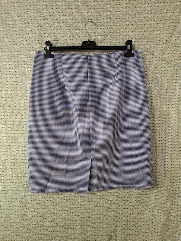 Jupe lila à carreaux Pure & Simple - Taille 3XL - 46