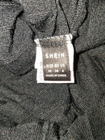 Robe pull noir moulante Shein - Taille M - 38