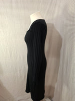 Robe pull noir moulante Shein - Taille M - 38