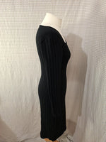 Robe pull noir moulante Shein - Taille M - 38