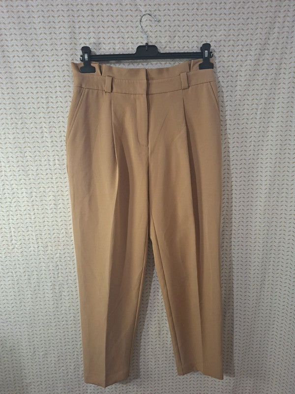 Pantalon marron clair New Look - Taille M - 38