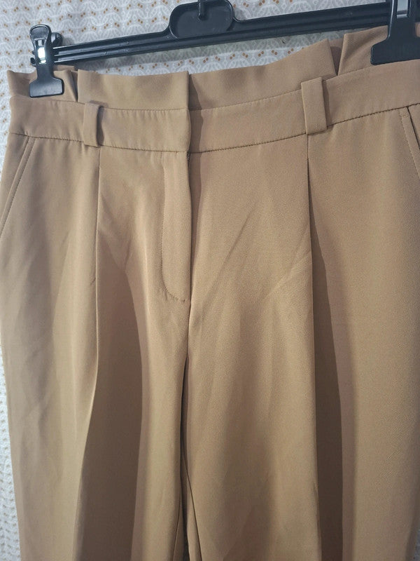 Pantalon marron clair New Look - Taille M - 38