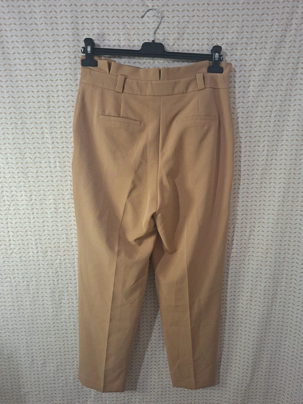 Pantalon marron clair New Look - Taille M - 38