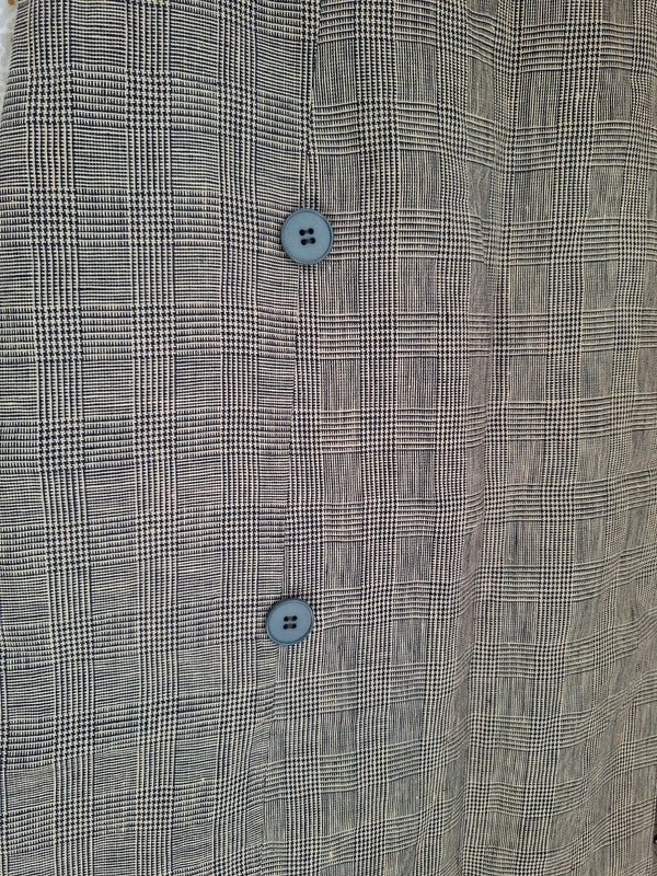 Jupe courte grise Mademoiselle-Élégance - Taille M - 38