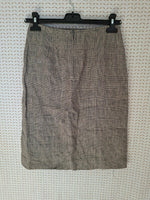 Jupe courte grise Mademoiselle-Élégance - Taille M - 38