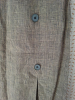 Jupe courte grise Mademoiselle-Élégance - Taille M - 38