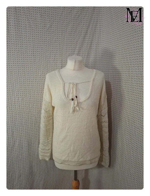 Pull crème Taille M