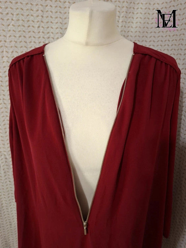 Robe rouge Cache Cache Taille XL
