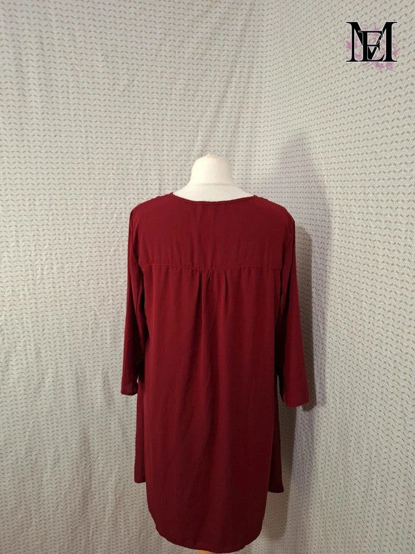 Robe rouge Cache Cache Taille XL