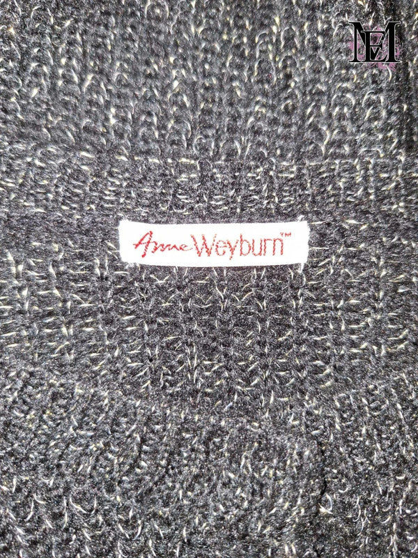 Pull noir Anne Weyburn Taille L