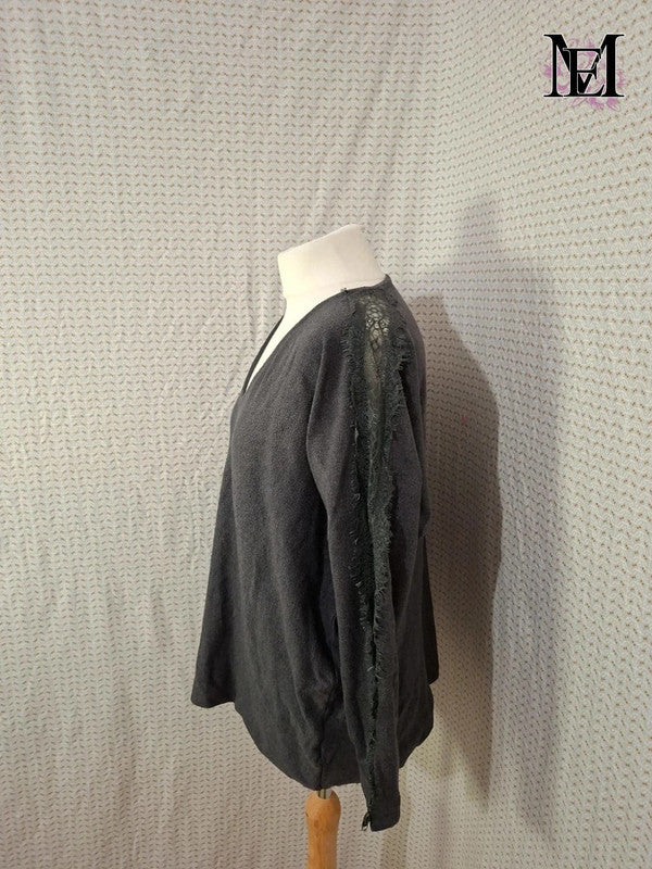 Pull col V Version Féminin Taille L