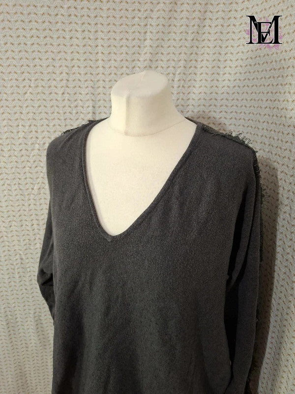 Pull col V Version Féminin Taille L