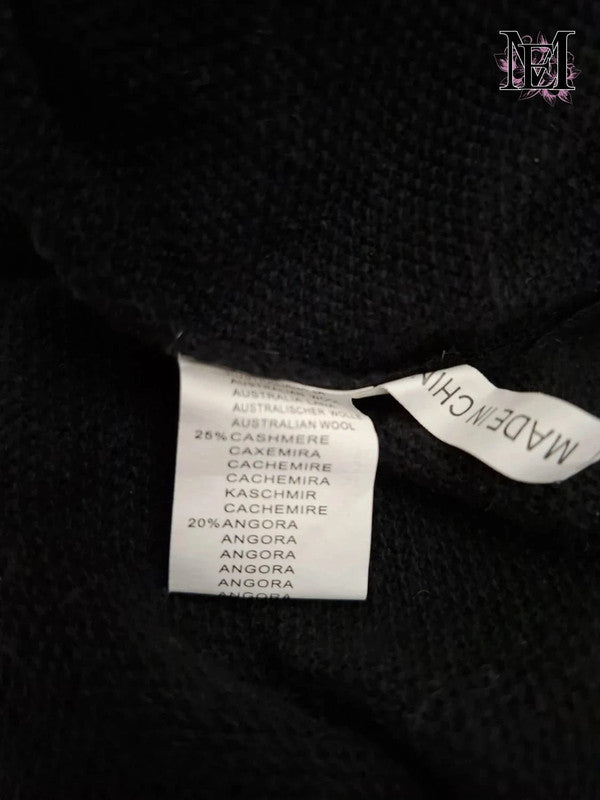 Pull noir Mademoiselle-Élégance Taille M