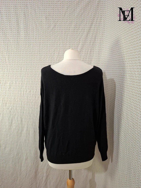 Pull noir Mademoiselle-Élégance Taille M