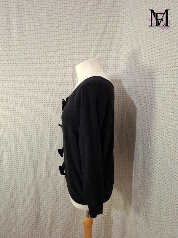 Pull noir Mademoiselle-Élégance Taille M