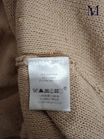 Pull beige doré Apostrophe Taille XL