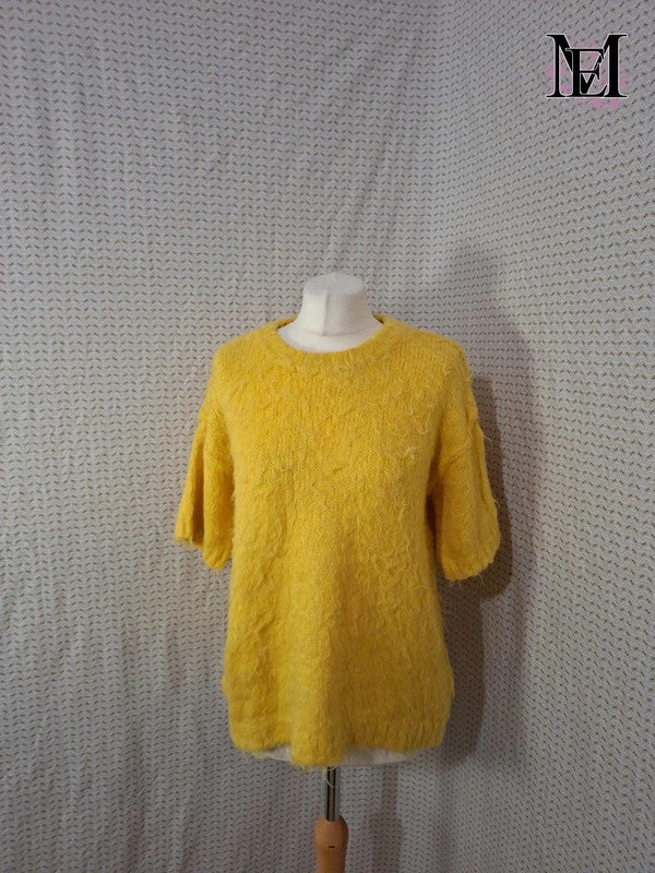 Pull jaune over size H&M Taille XS