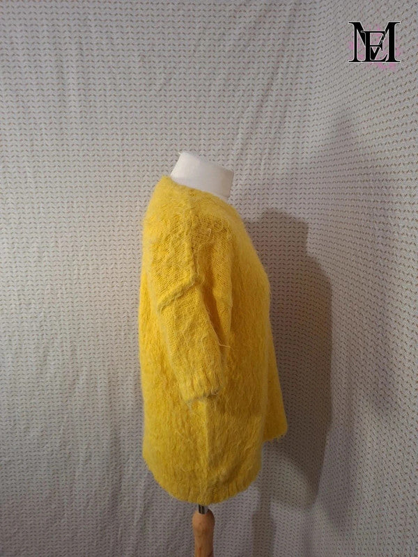 Pull jaune over size H&M Taille XS