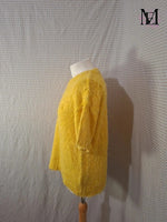 Pull jaune over size H&M Taille XS