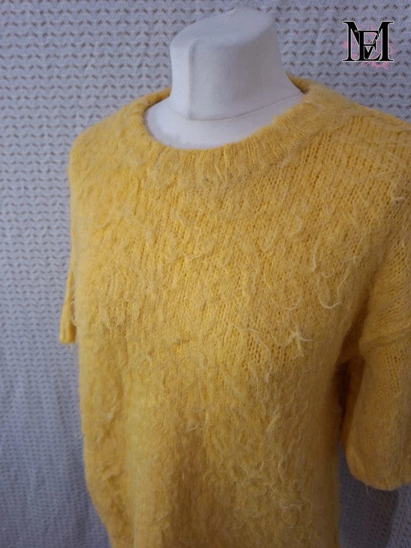 Pull jaune over size H&M Taille XS