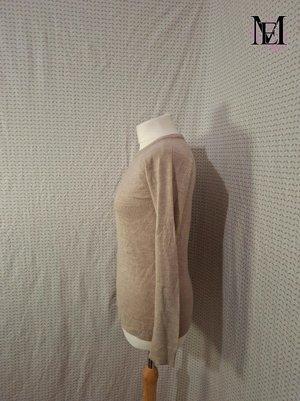 Pull beige Mademoiselle-Élégance Taille M