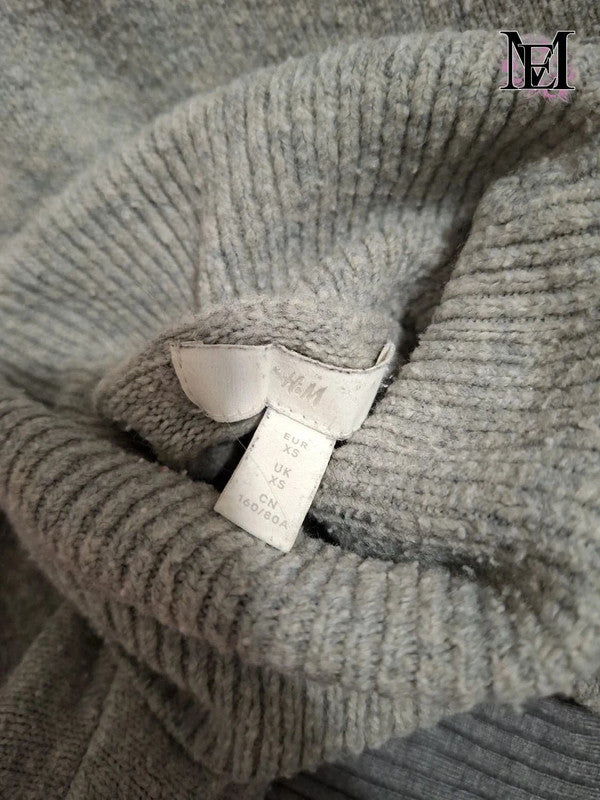 Pull gris H&M Taille XS