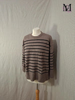 Pull marron TEX Taille 2XL