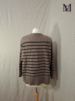 Pull marron TEX Taille 2XL