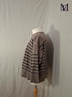 Pull marron TEX Taille 2XL