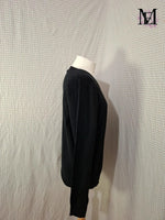 Pull noir Uessentiel Taille L