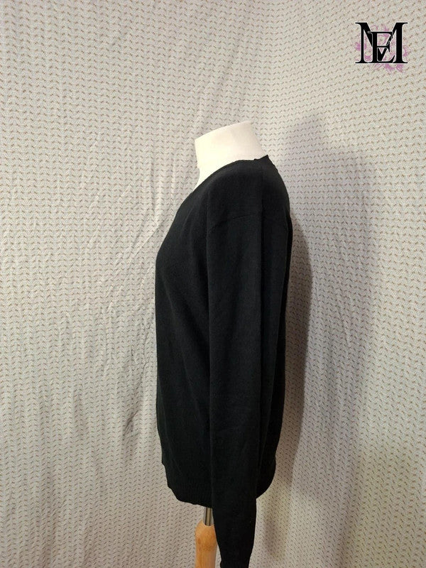 Pull noir Uessentiel Taille L