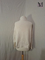 Pull blanc Mademoiselle-Élégance Taille M