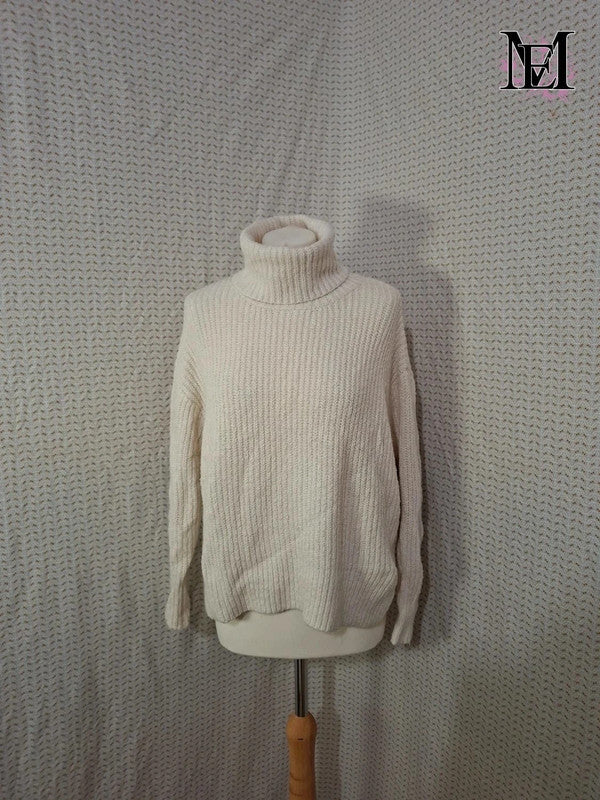 Pull blanc Mademoiselle-Élégance Taille M