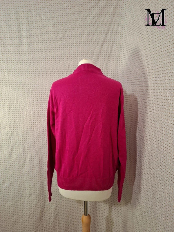 Pull fuschia C&A Taille L/XL