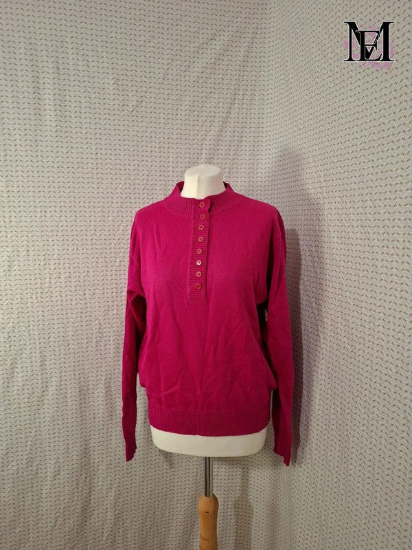 Pull fuschia C&A Taille L/XL