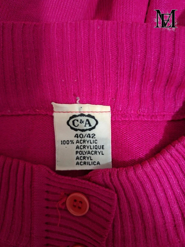 Pull fuschia C&A Taille L/XL