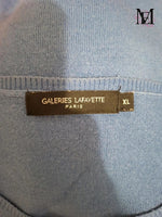 Pull bleu Galeries Lafayette Taille XL