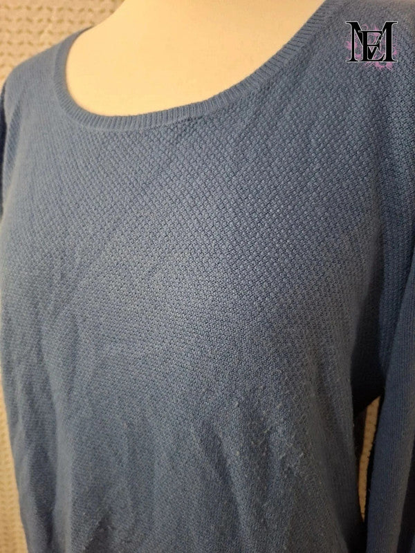 Pull bleu Galeries Lafayette Taille XL