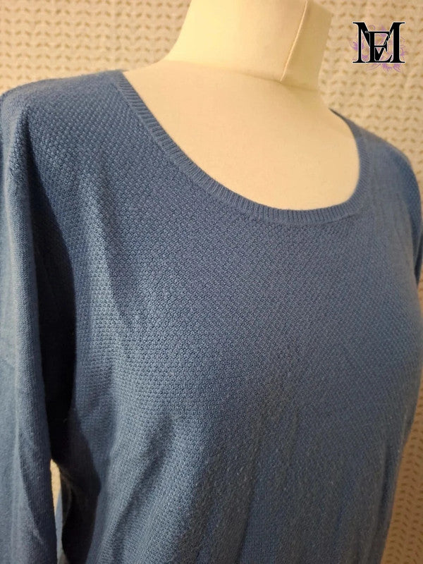 Pull bleu Galeries Lafayette Taille XL