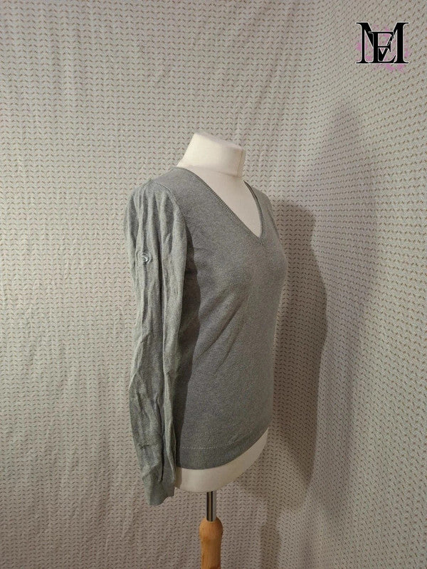 Pull gris Décathlon Taille S