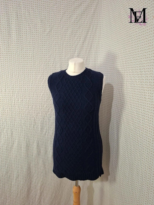 Robe pull bleu marine Koréenne Sonamo.o Taille M