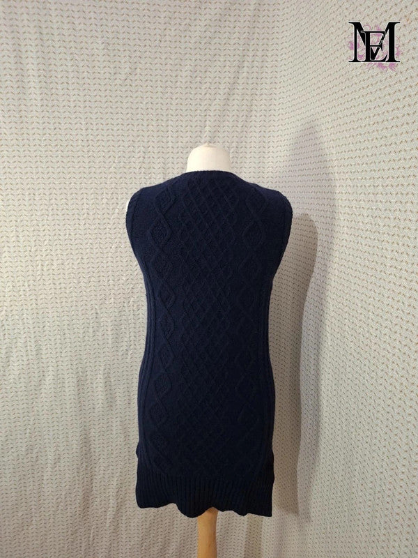 Robe pull bleu marine Koréenne Sonamo.o Taille M