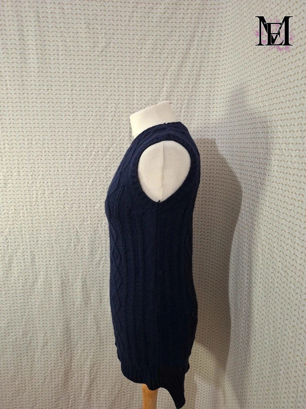 Robe pull bleu marine Koréenne Sonamo.o Taille M