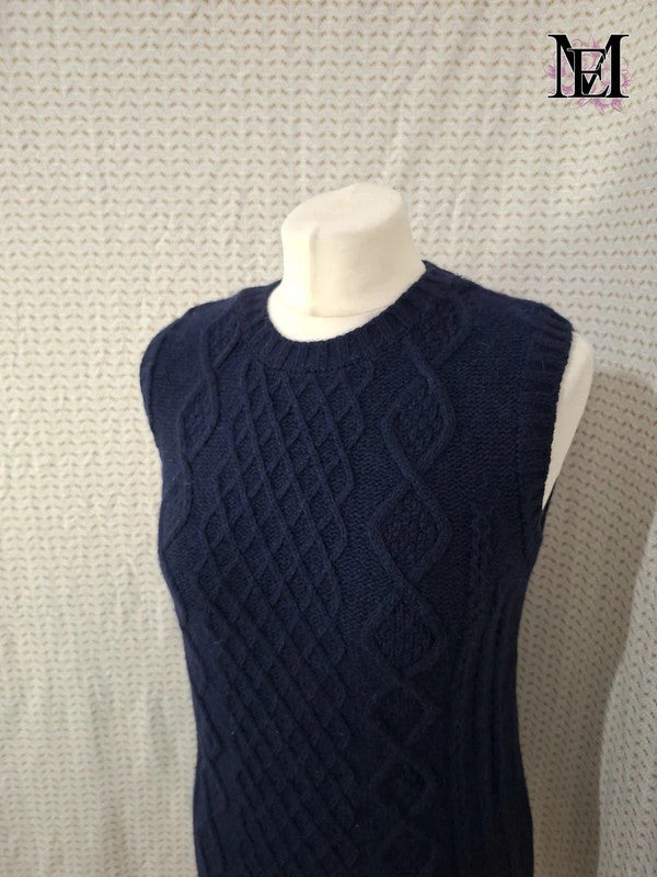 Robe pull bleu marine Koréenne Sonamo.o Taille M